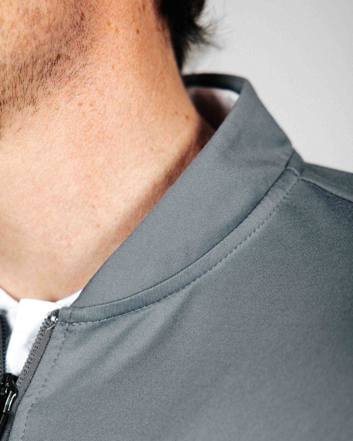 Dark Gray Blade Quarter Zip