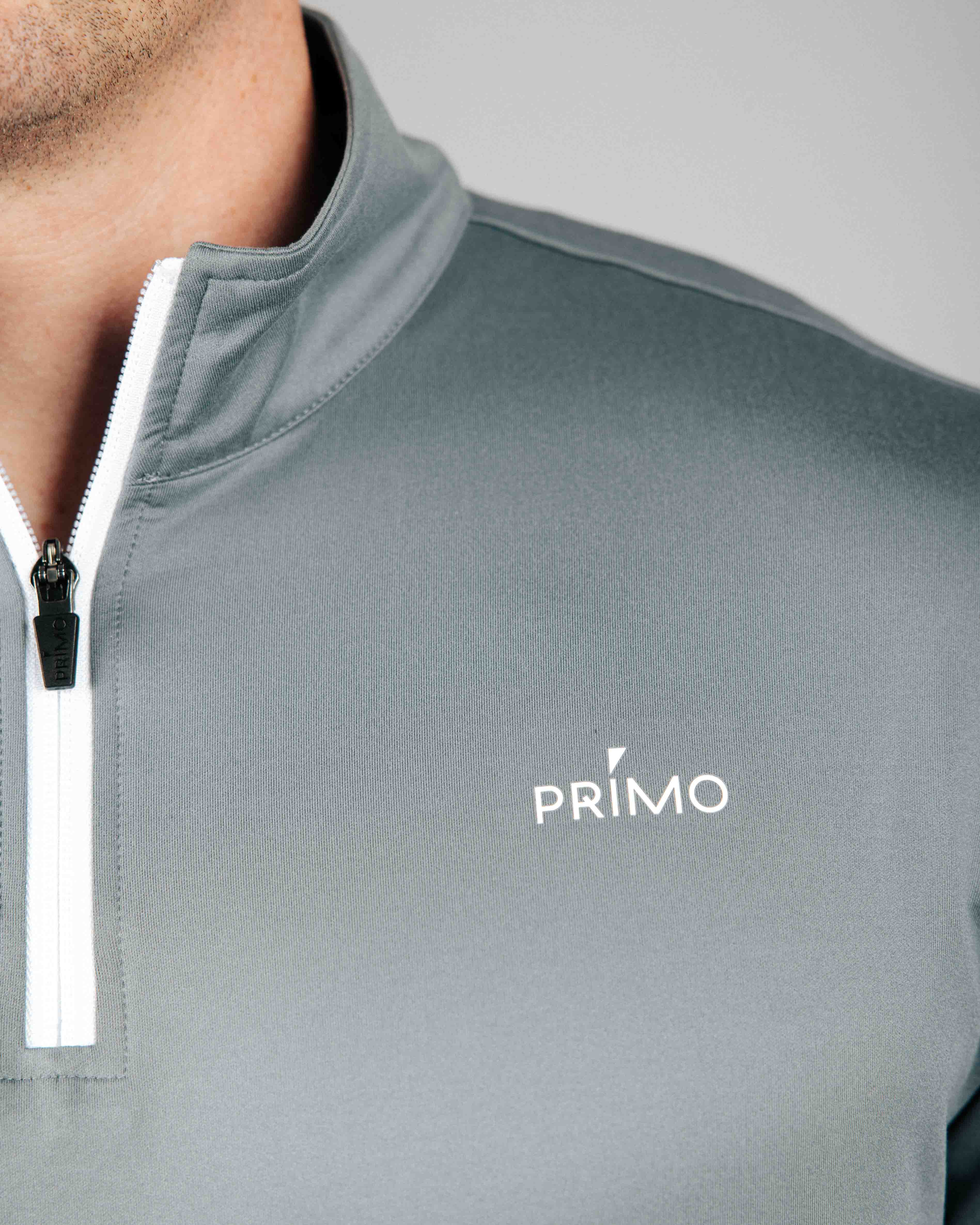 Dark Gray Classic Quarter Zip – Primo Golf Apparel
