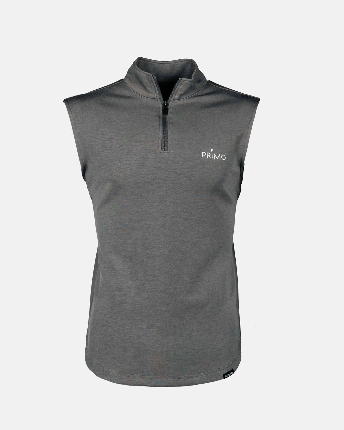 Dark Gray Quarter Zip Vest