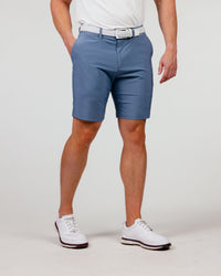Primo Golf Short - Dusty Blue
