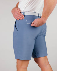 Men's Dusty Blue Golf Shorts