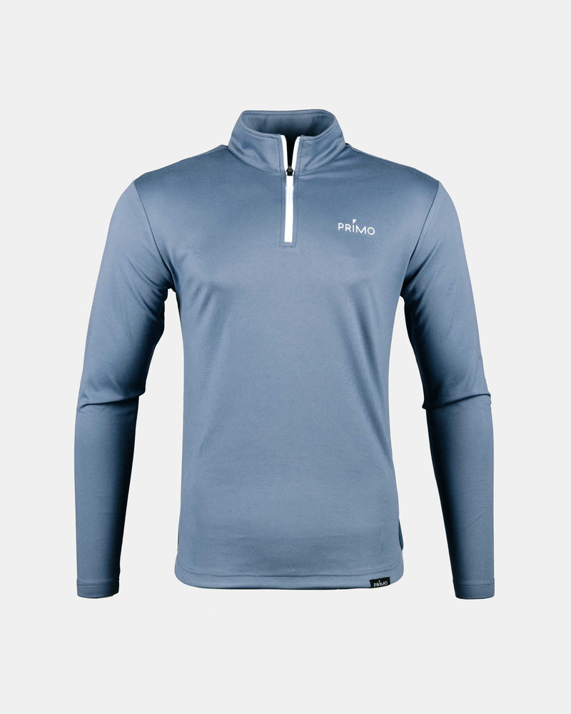 Dusty Blue Classic Quarter Zip