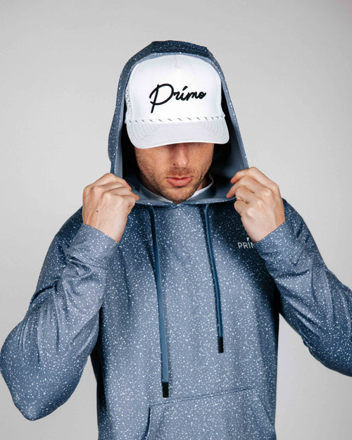 Dusty Blue Speckle Golf Hoodie