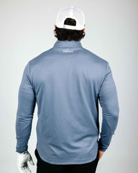 Dusty Blue Classic Quarter Zip