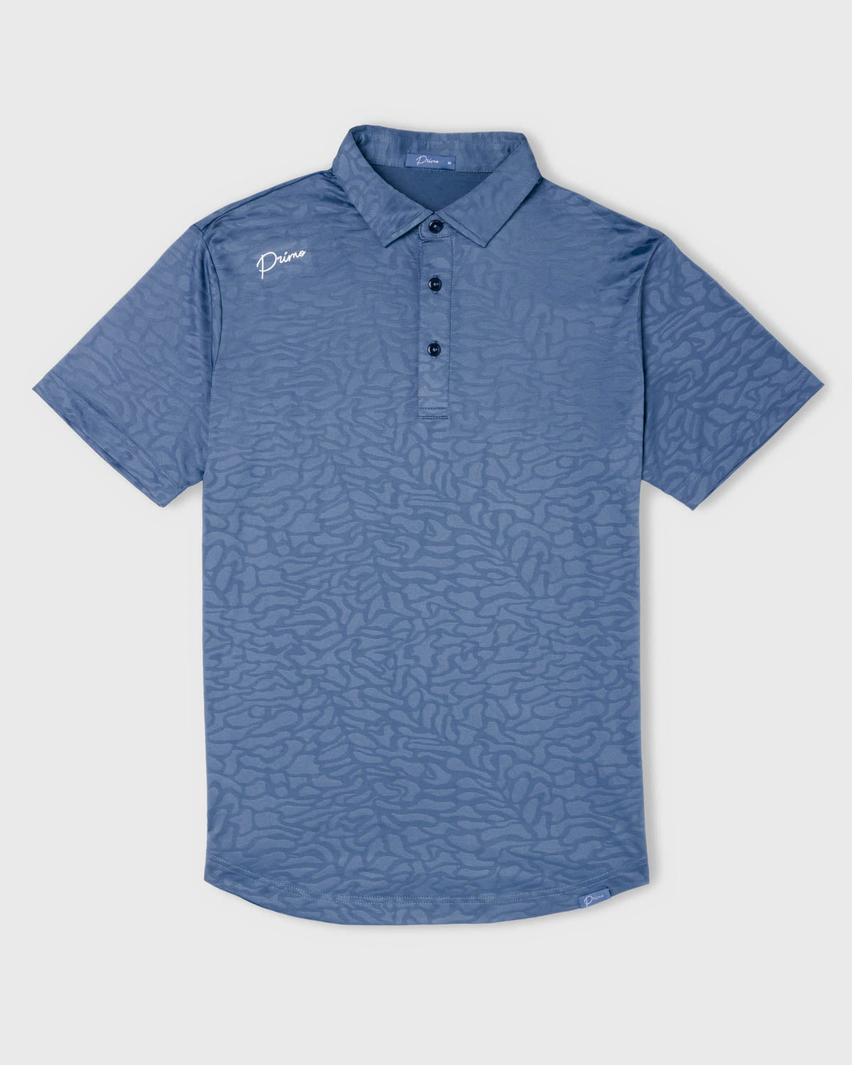 Dusty Blue Luxe Classic Polo