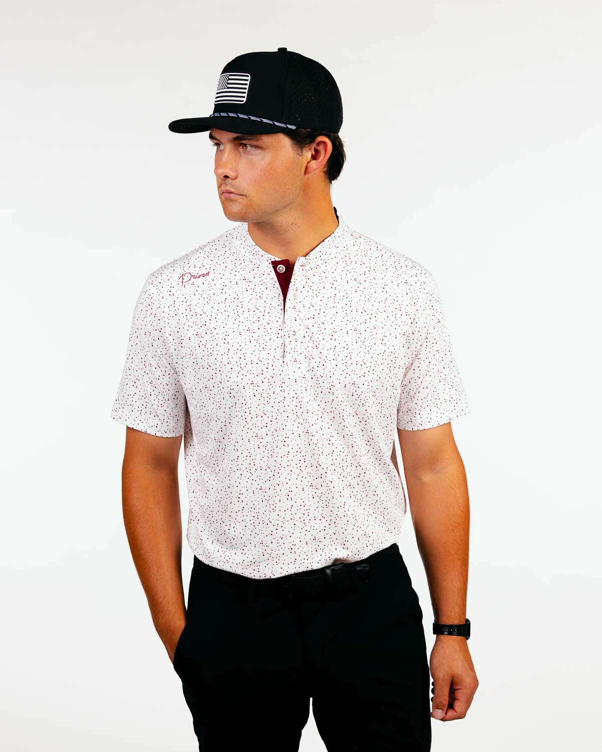 Cursive Blade Polo - Fireworks