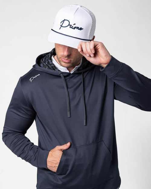 Cursive Golf Hoodie - Flint