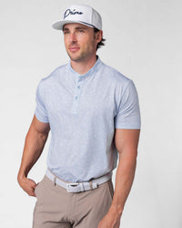 Cursive Blade Polo - Flora
