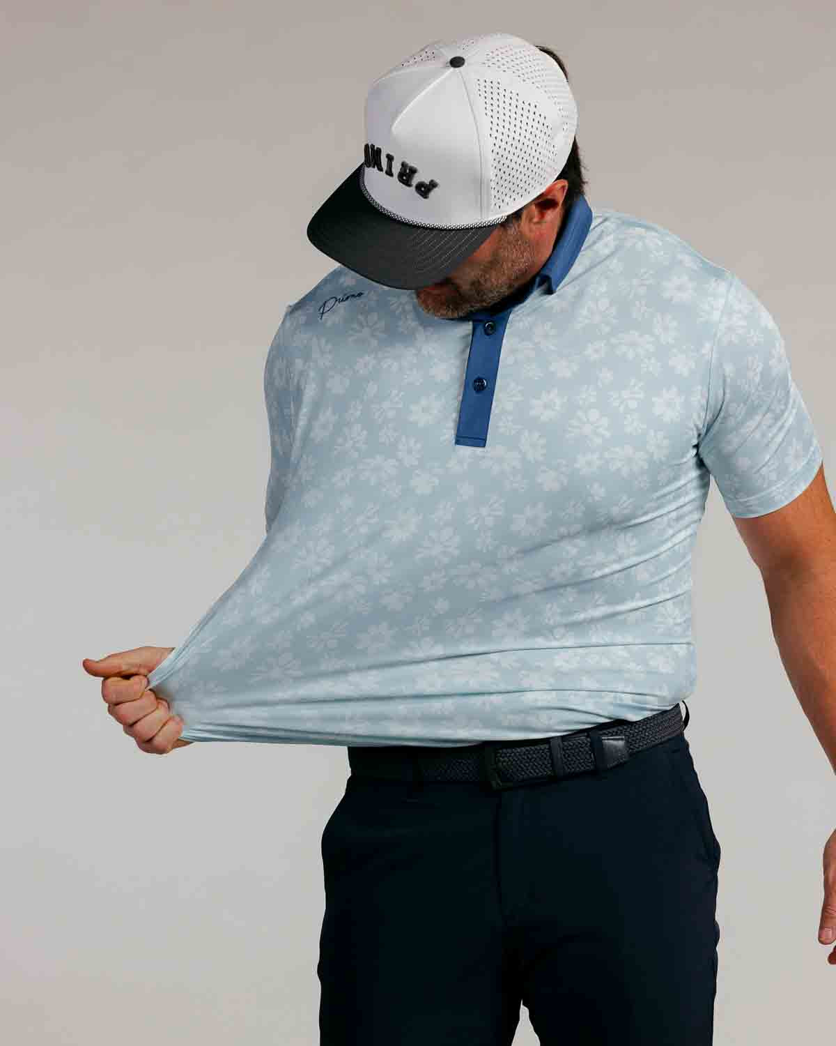 Frosted Floral Classic Polo