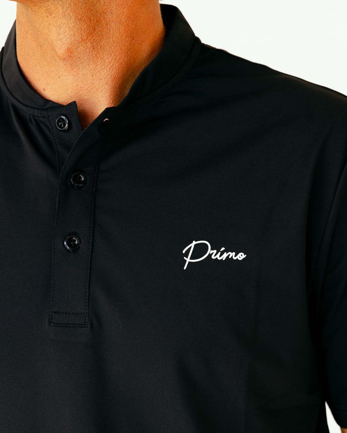 Grant Horvat Essentials Black Blade Polo