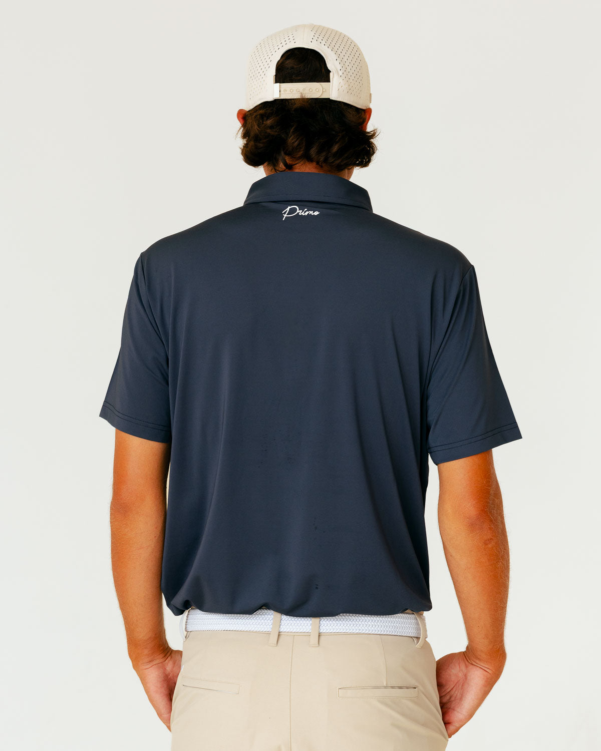 Grant Horvat Essentials Dark Gray Classic Polo