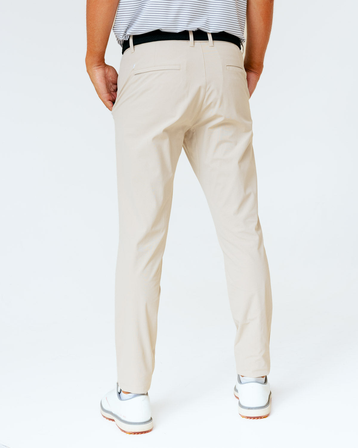 Grant Horvat Essentials Traditional Pants - Light Khaki 2