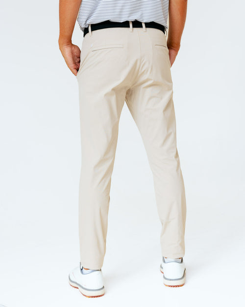 Grant Horvat Essentials Traditional Pants - Light Khaki 2