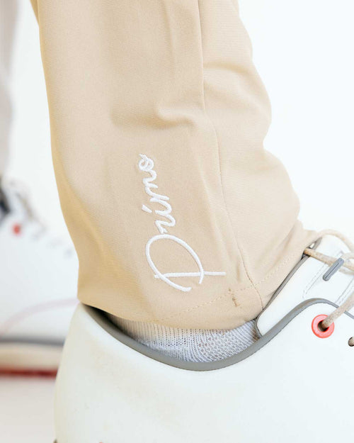 Grant Horvat Essentials Traditional Pants - Light Khaki 4