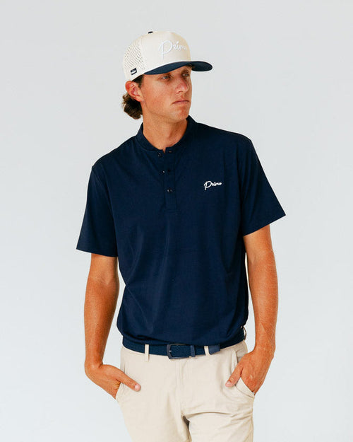 Grant Horvat Essentials Blade Polo - Navy