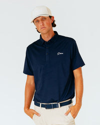 Grant Horvat Essentials Classic Polo - Navy