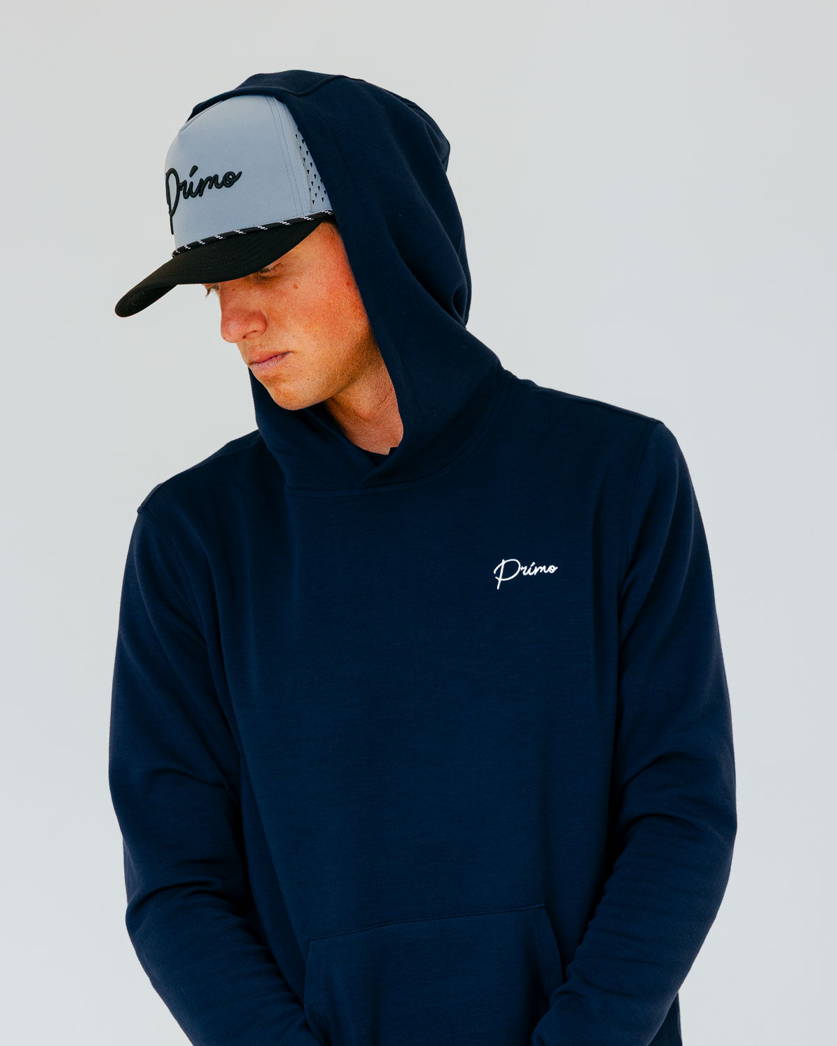 Grant Horvat Essentials Navy Cloud Hoodie – Primo Golf Apparel