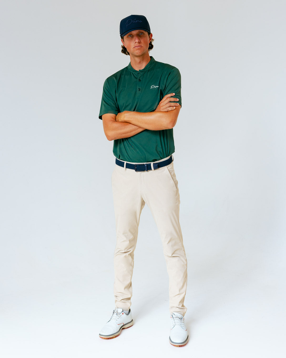 Grant Horvat Essentials Pine Needle Blade Polo