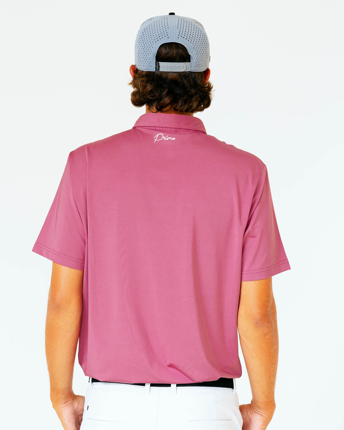 Grant Horvat Essentials Salmon Classic Polo