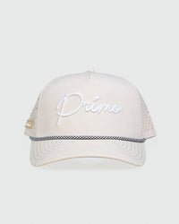 Grant Horvat Cursive Hat - Cream