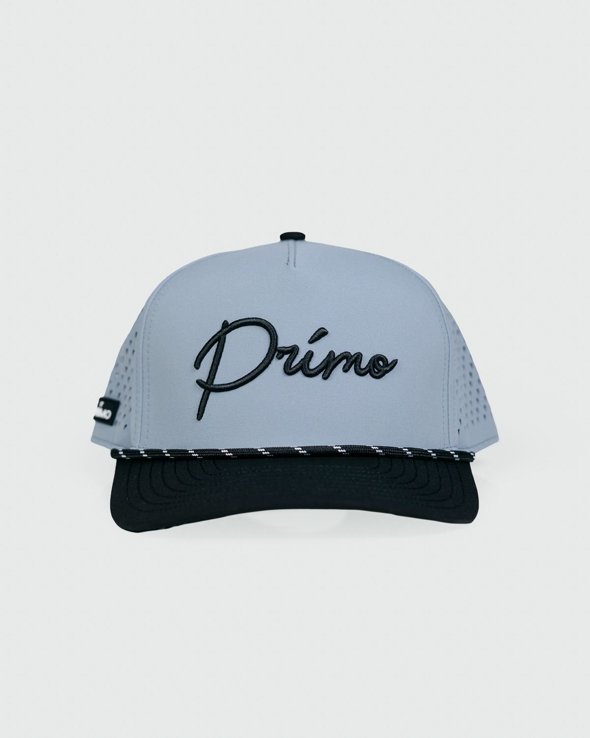 Grant Horvat Cursive Hat - Light Gray & Black