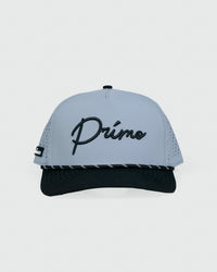 Grant Horvat Cursive Hat - Light Gray & Black