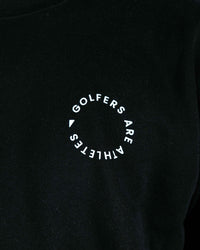 Black Golfers Are Athletes Crew Neck