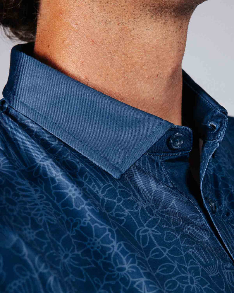 Grant Horvat Floral Classic Polo