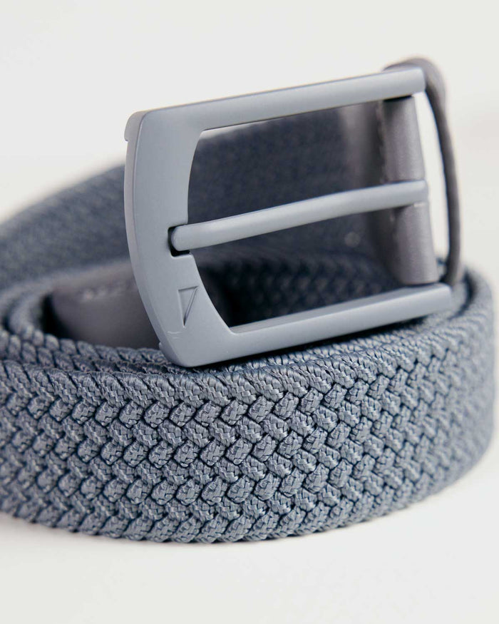 Gray Pro Braided Belt