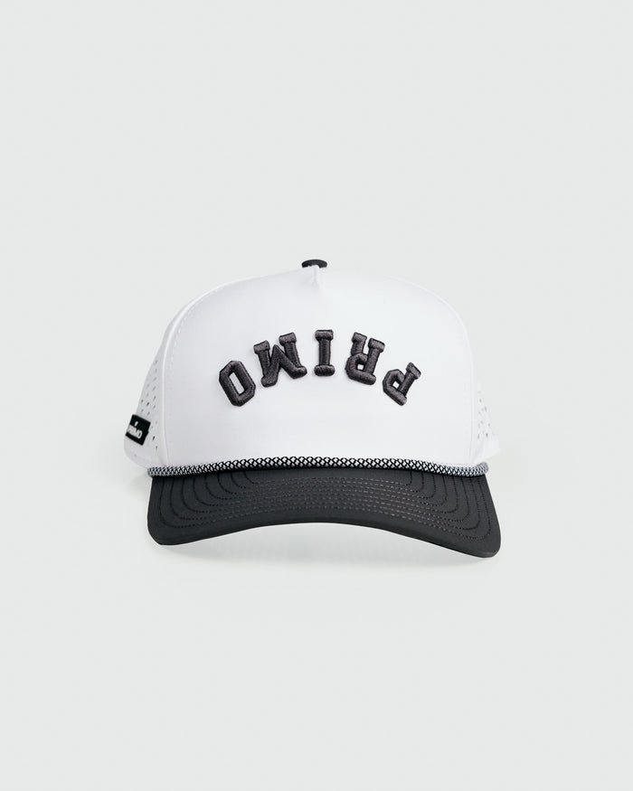 White | Gray Upside Down Hat