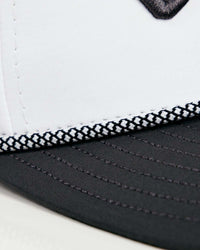 White | Gray Upside Down Hat