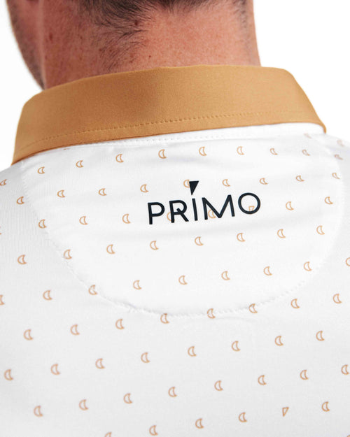 Classic Collar - Half Moon primo logo back side on neck