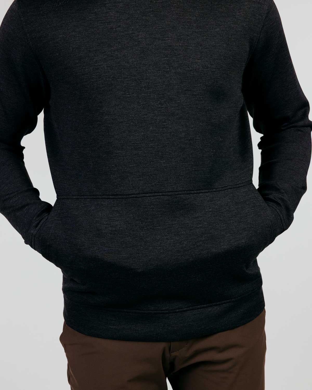 Heather Charcoal Fairway Crew Neck
