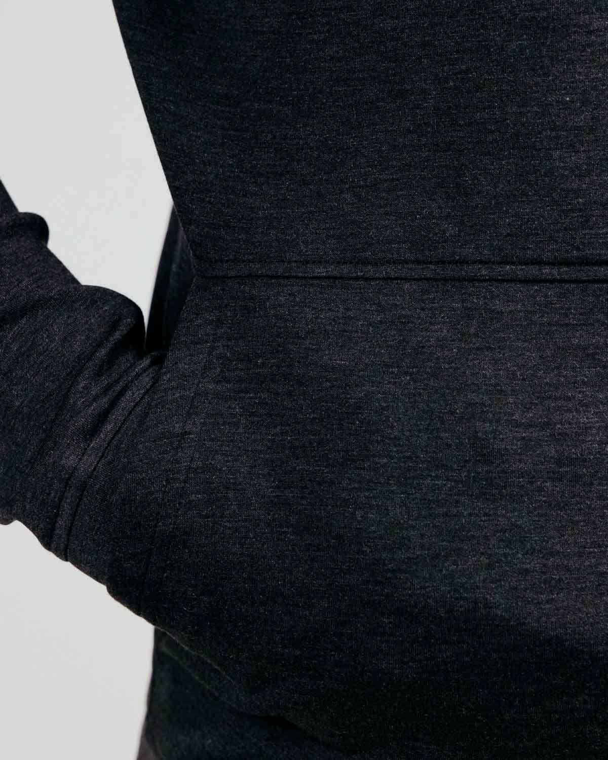 Heather Charcoal Fairway Crew Neck