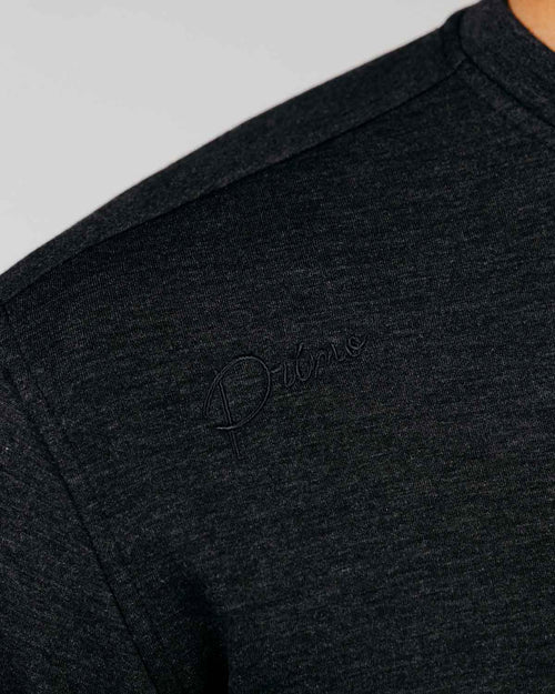 Heather Charcoal Fairway Crew Neck