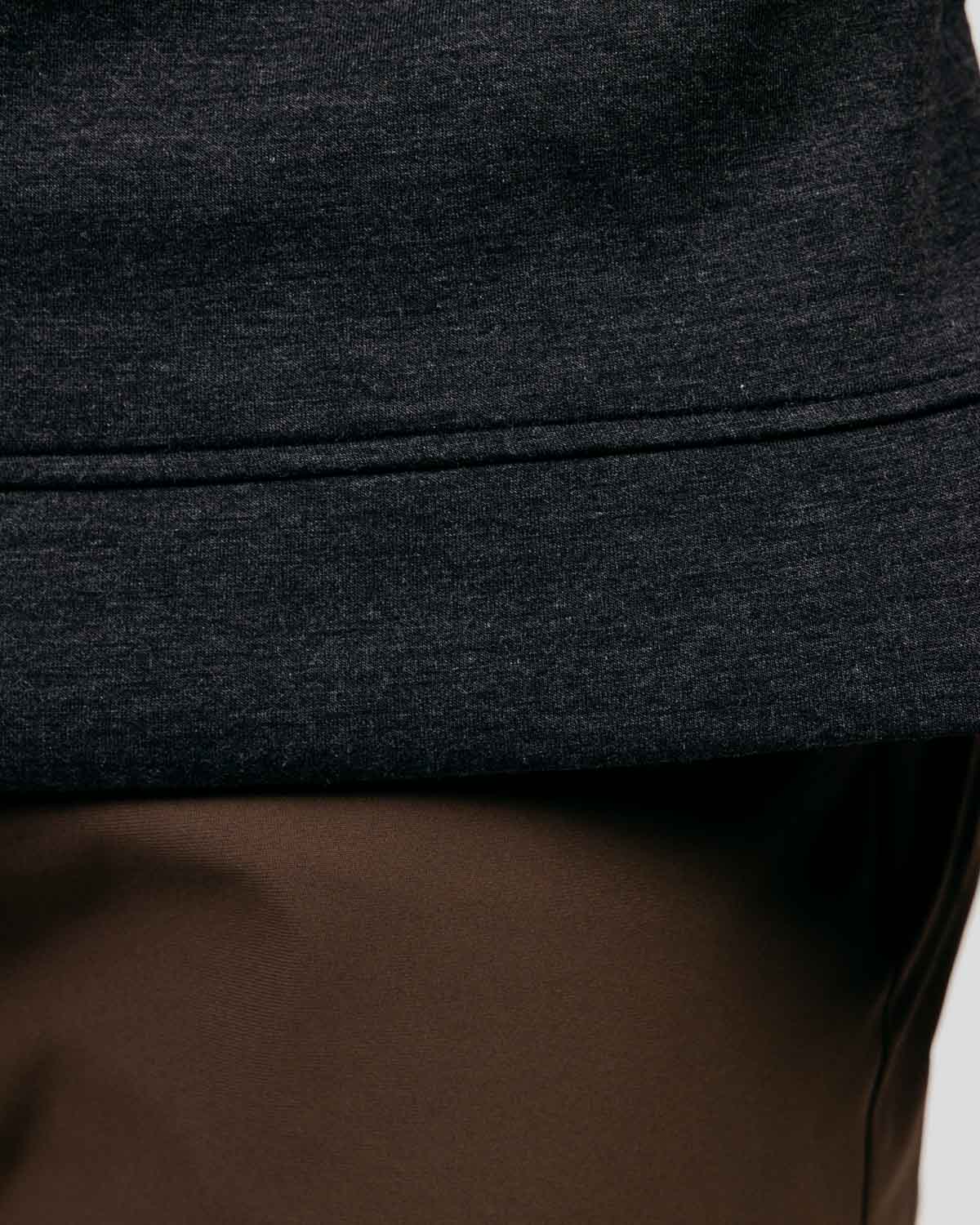Heather Charcoal Fairway Crew Neck