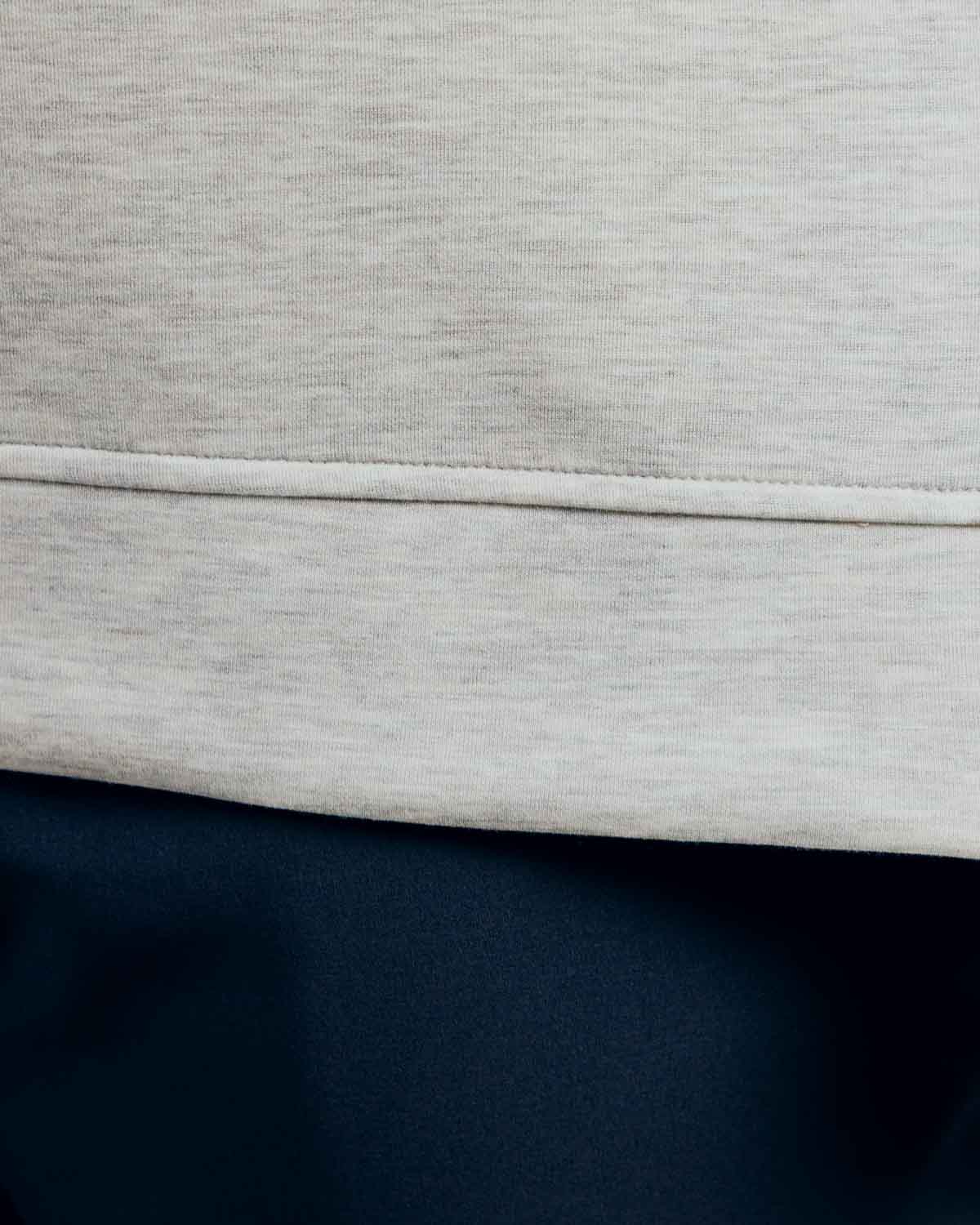 Heather Gray Cursive Golf Crew Neck