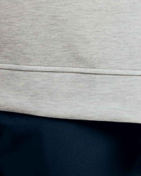 Heather Gray Cursive Golf Crew Neck