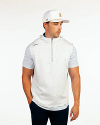 CoreSoft Hooded Vest - Light Gray Heather Hooded