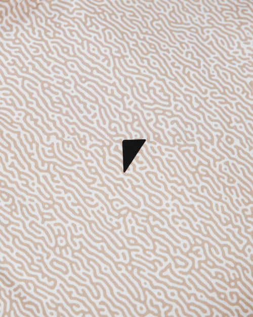 Khaki Maze Blade Polo