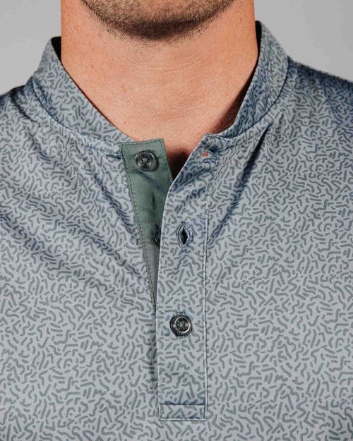 Lava Rock Blade Collar Polo