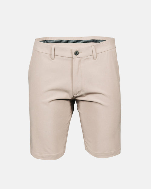 Men's Light Brown Golf Shorts