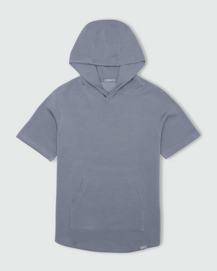 Light Gray CoreSoft Hooded Tee