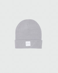 Men’s Cursive Beanie - Light Gray