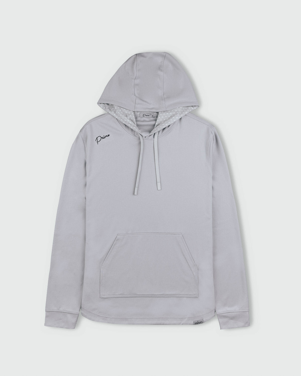 Light Gray Cursive Golf Hoodie