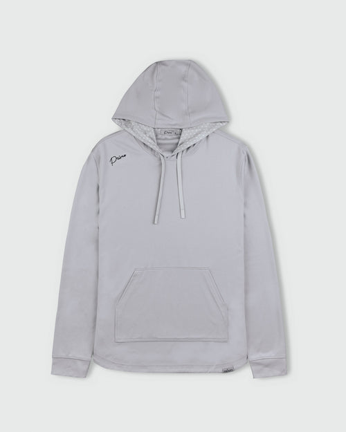 Light Gray Cursive Golf Hoodie