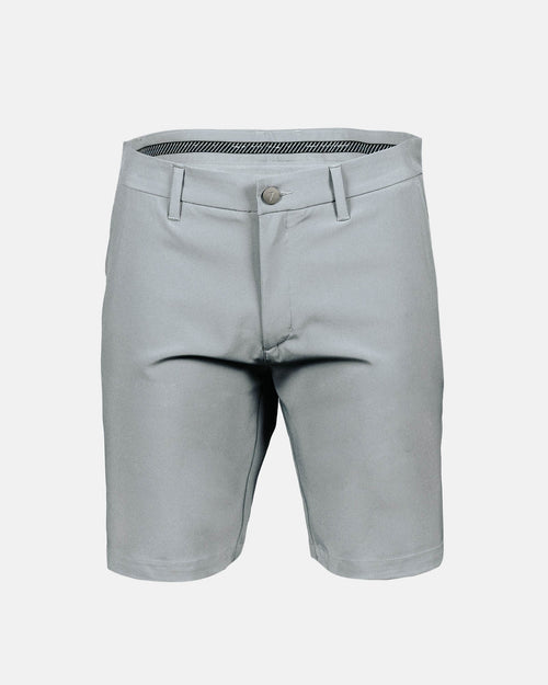 Men's Light Gray Golf Shorts