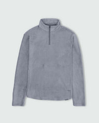 Light Gray Polar Fleece Q Zip