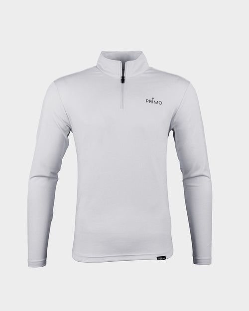 Light Gray Classic Quarter Zip