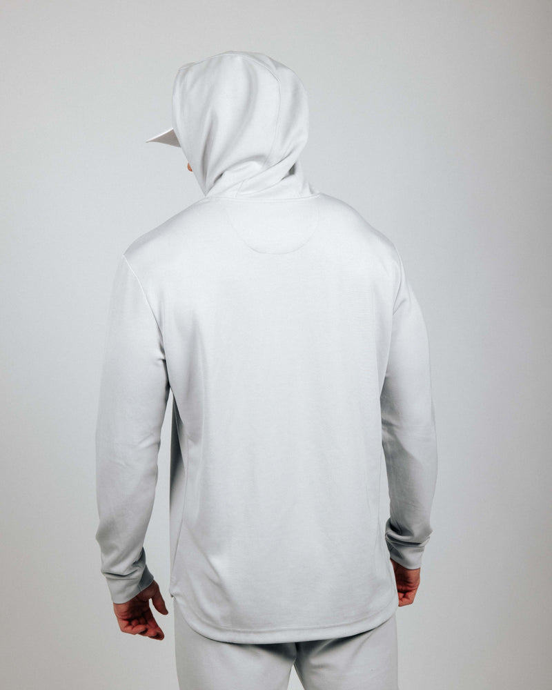 Men's Light Gray Cloud Fleece Hoodie